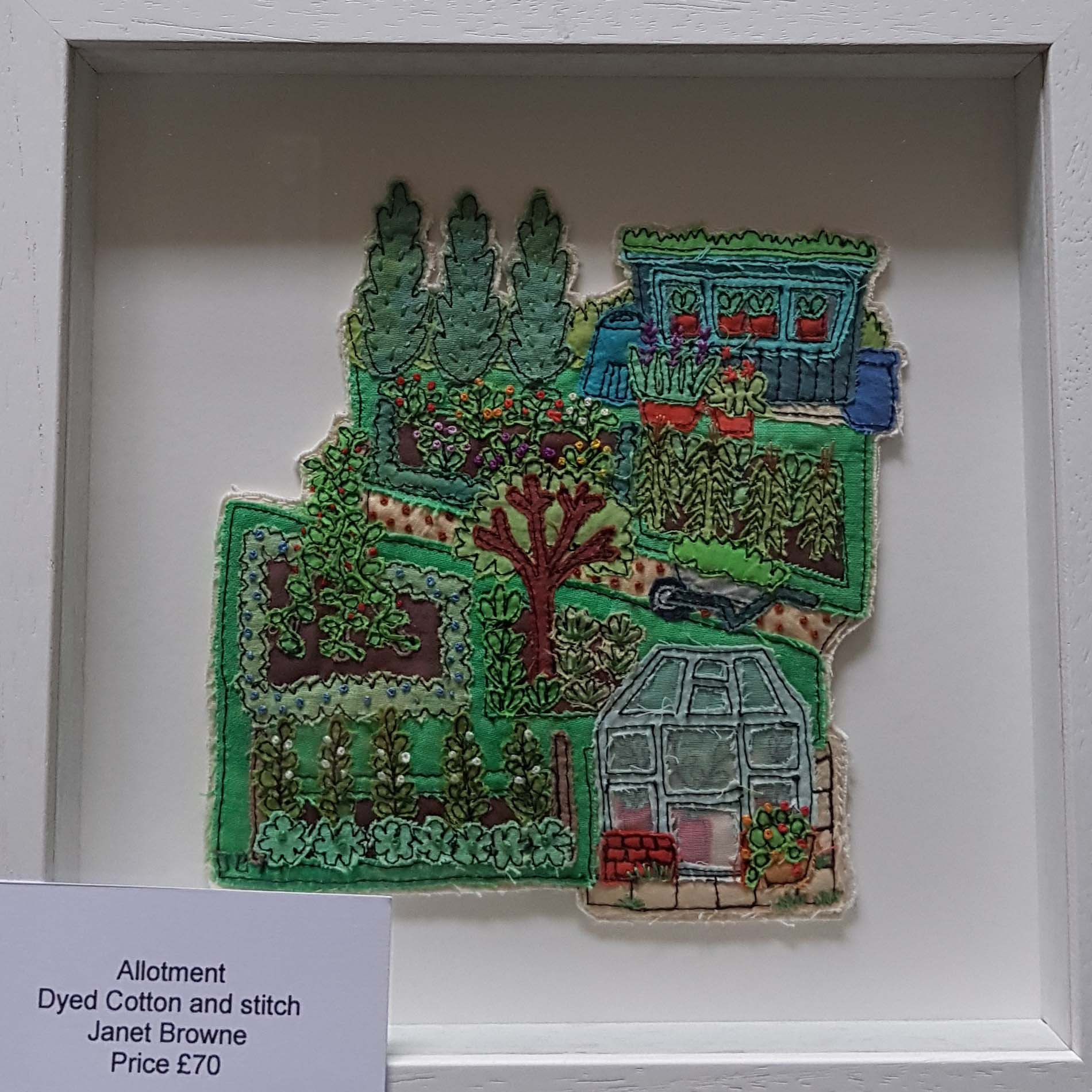 Janet Browne work at North Yorkshire Open Studios 2019